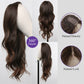 [Lace Front] 26 Inch long curly wigs with lace front wigs root brown ombre blonde wigs FTL3008-1