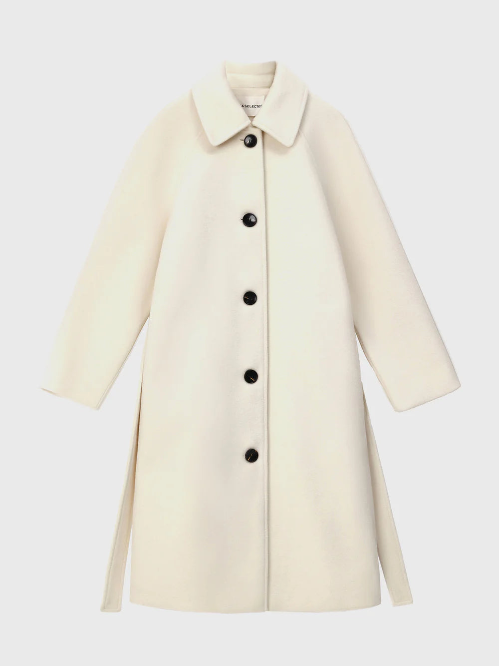 [Quick ship] FD Clothing | Ahaselected Loose Wool Coat With Belt