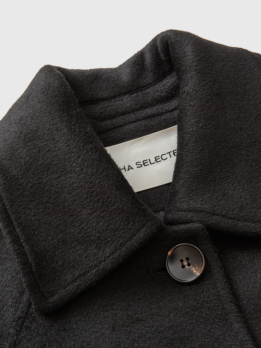 [Quick ship] FD Clothing | Ahaselected Loose Wool Coat With Belt