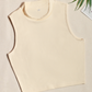 [Quick Ship] FD Clothing | Ahaselected Sunshine Stand Collar Cropped Tank