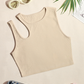 [Quick Ship] FD clothing | Ahaselected Sunshine Cutout Cropped Tank