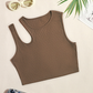 [Quick Ship] FD clothing | Ahaselected Sunshine Cutout Cropped Tank