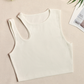 [Quick Ship] FD clothing | Ahaselected Sunshine Cutout Cropped Tank