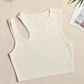 [Quick Ship] FD clothing | Ahaselected Sunshine Cutout Cropped Tank