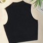 [Quick Ship] FD Clothing | Ahaselected Sunshine Stand Collar Cropped Tank