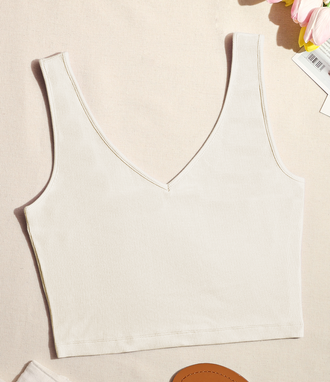 [Quick Ship] FD clothing | Ahaselected Sunshine V-Neck Tank Top