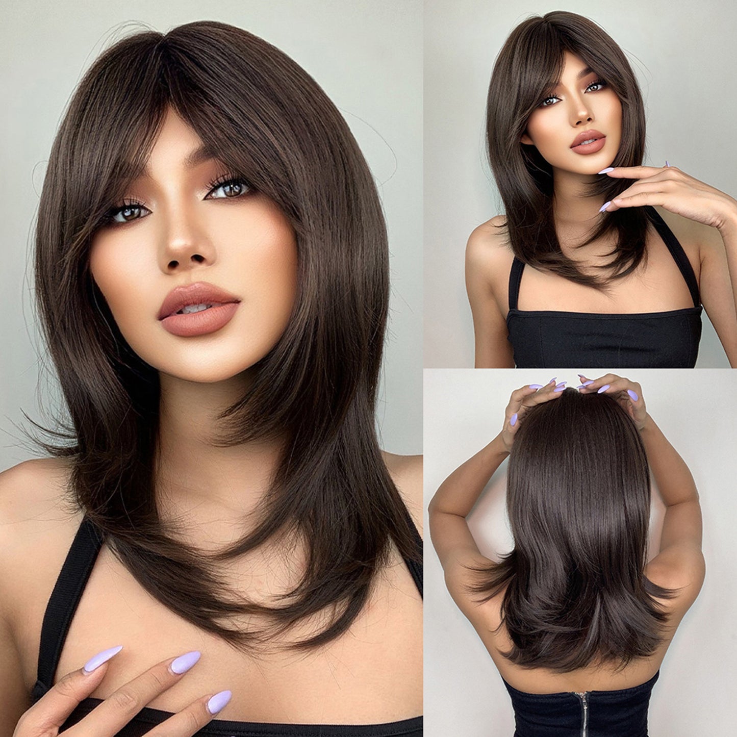 FDwigs | Long Fashion Wig |18 inch | LC242-6