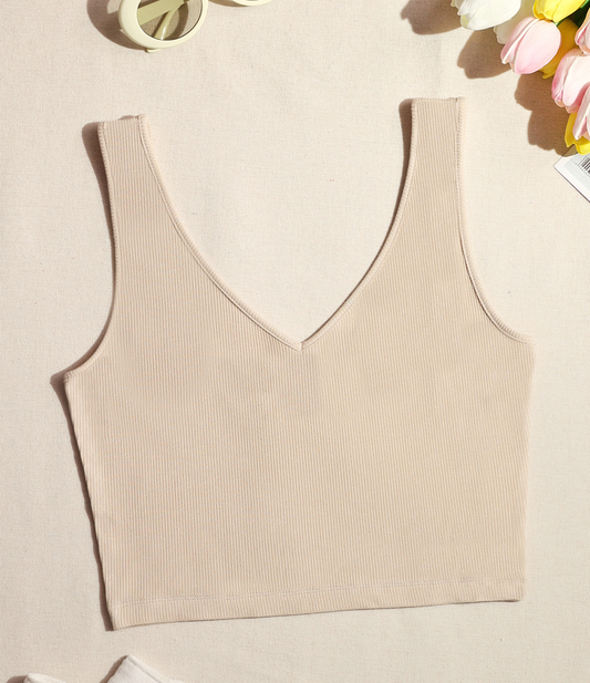 [Quick Ship] FD clothing | Ahaselected Sunshine V-Neck Tank Top