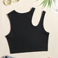 [Quick Ship] FD clothing | Ahaselected Sunshine Cutout Cropped Tank