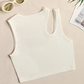 [Quick Ship] FD clothing | Ahaselected Sunshine Cutout Cropped Tank