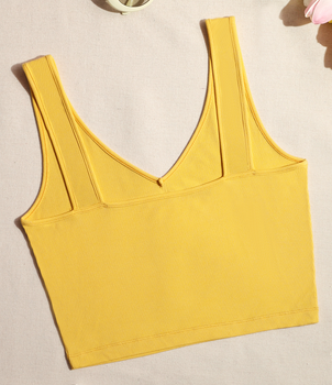 [Quick Ship] FD clothing | Ahaselected Sunshine V-Neck Tank Top