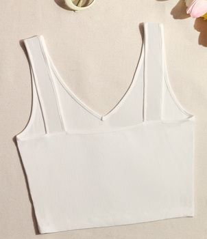 [Quick Ship] FD clothing | Ahaselected Sunshine V-Neck Tank Top