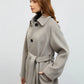 [Quick ship] FD Clothing | Ahaselected Loose Wool Coat With Belt