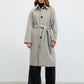 [Quick ship] FD Clothing | Ahaselected Loose Wool Coat With Belt